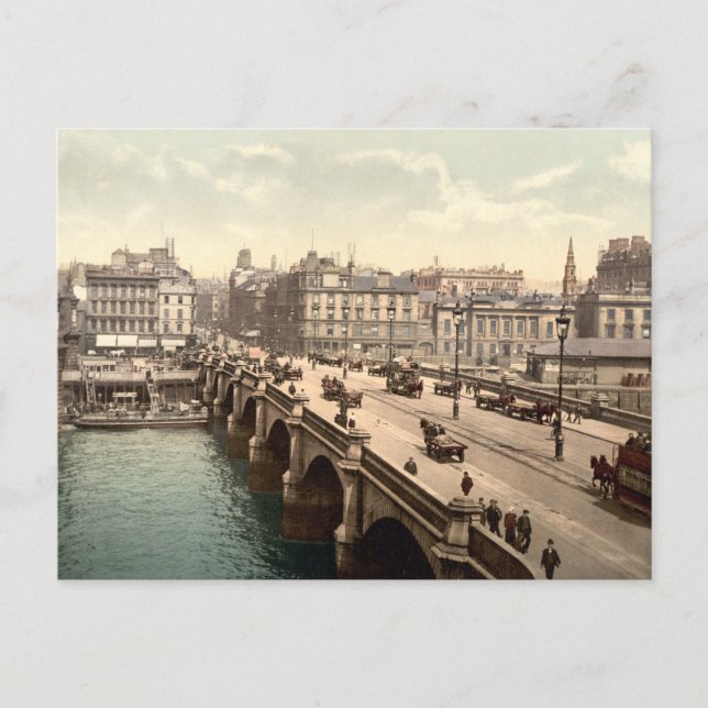 Postal Puente Glasgow, Glasgow, Escocia (Anverso)