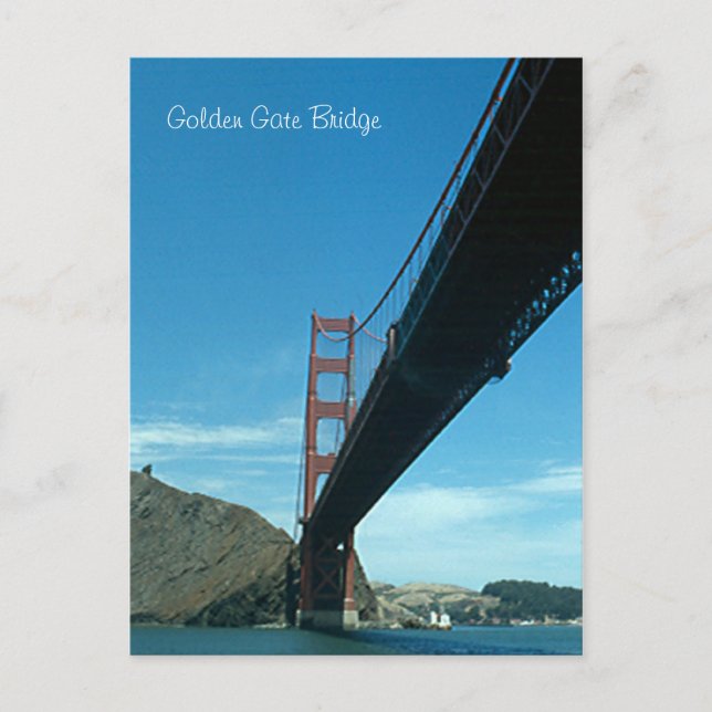 Postal - Puente Golden Gate (Anverso)