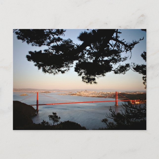 Postal Puente Golden Gate (Anverso)