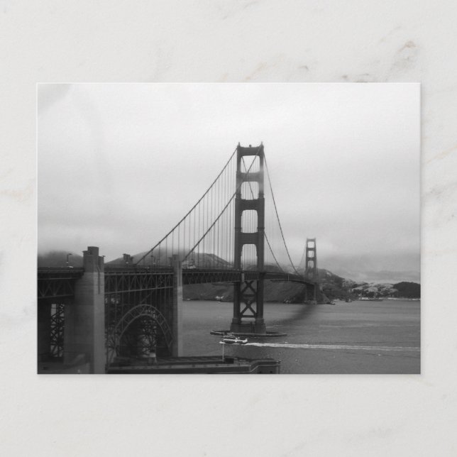 Postal Puente Golden Gate (Anverso)