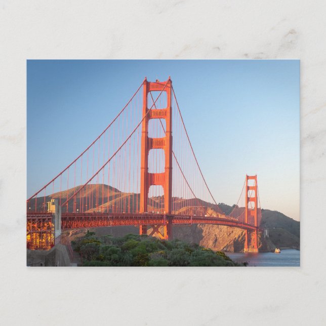 Postal Puente Golden Gate (Anverso)