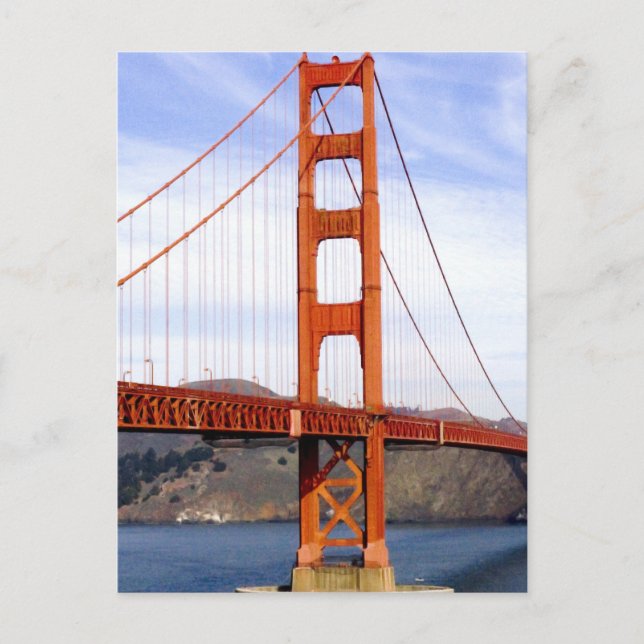 Postal Puente Golden Gate (Anverso)