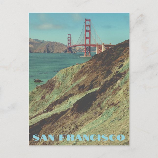 Postal Puente Golden Gate (Anverso)