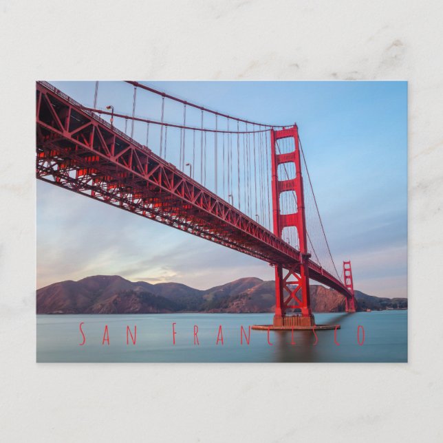 Postal Puente Golden Gate (Anverso)