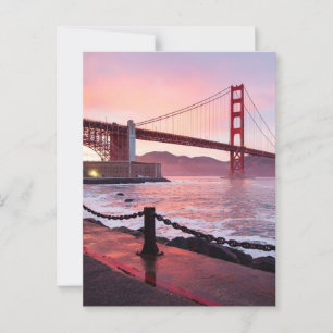 Postal puente Golden Gate de SAN FRANCISCO