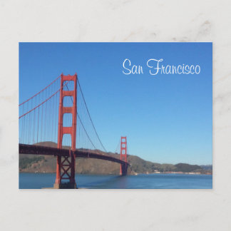 Postal Puente Golden Gate de San Francisco