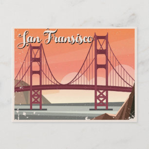 Postal Puente Golden Gate De San Francisco