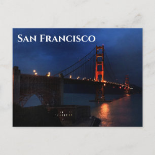 Postal Puente Golden Gate de San Francisco #6-2 Postcard