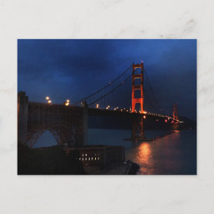 Postal Puente Golden Gate de San Francisco #6 Postcard