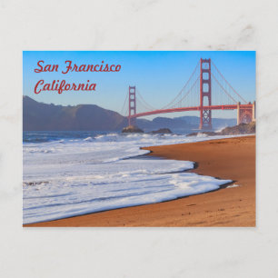 Postal Puente Golden Gate de San Francisco California