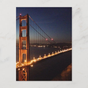 Postal Puente Golden Gate desde las cabeceras de Marín