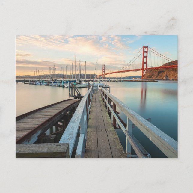 Postal Puente Golden Gate en Fort Baker, Sausalito (Anverso)