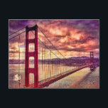 Postal Puente Golden Gate en San Francisco, California.<br><div class="desc">Puente Golden Gate</div>
