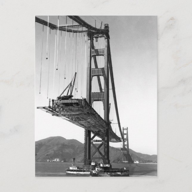 Postal Puente Golden Gate I (Anverso)