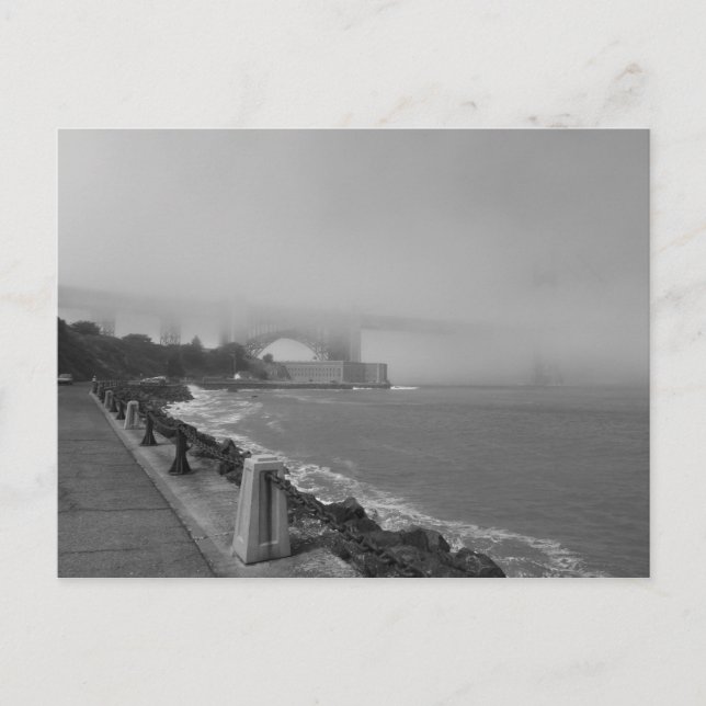 Postal Puente Golden Gate Misty I (Anverso)