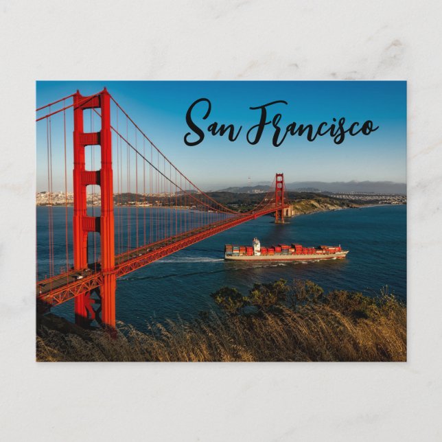 Postal Puente Golden Gate San Francisco (Anverso)
