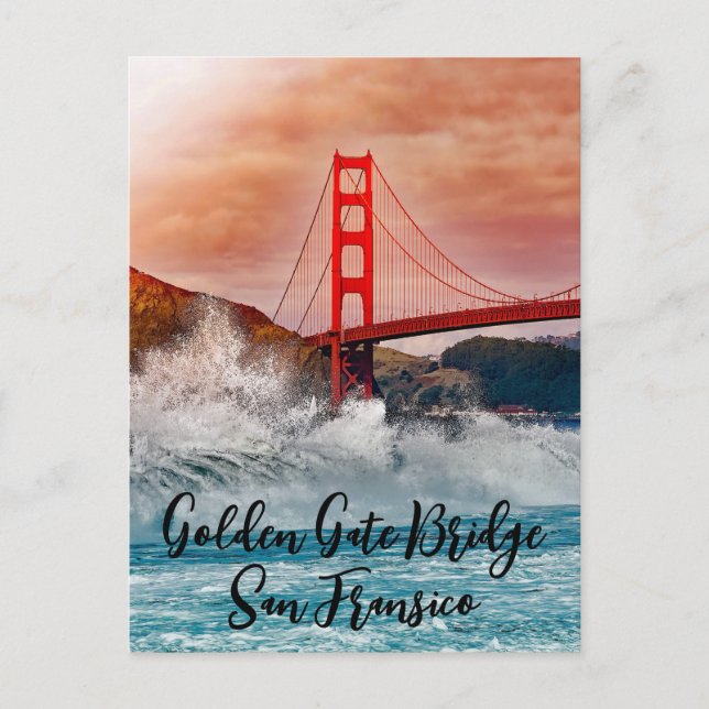 Postal Puente Golden Gate San Francisco (Anverso)