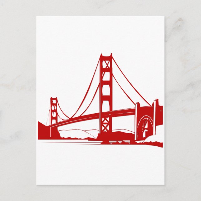 Postal Puente Golden Gate - San Francisco, CA (Anverso)