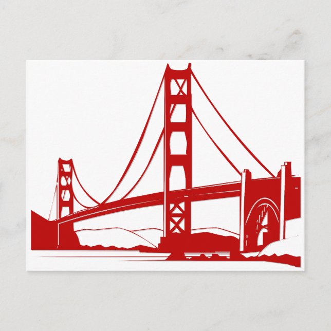 Postal Puente Golden Gate - San Francisco, CA (Anverso)