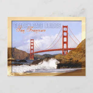 Postal Puente Golden Gate, San Francisco, California