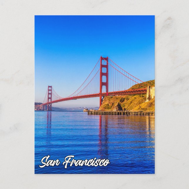 Postal Puente Golden Gate, San Francisco, California (Anverso)