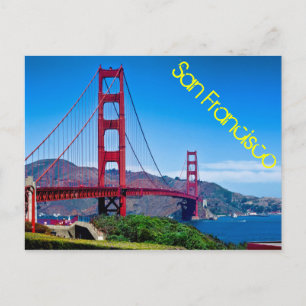 Postal Puente Golden Gate, San Francisco, California