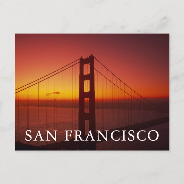 Postal Puente Golden Gate, San Francisco, California, 9 (Anverso)
