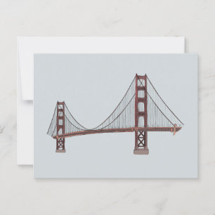 Postal Puente Golden Gate - San Francisco - Postcard