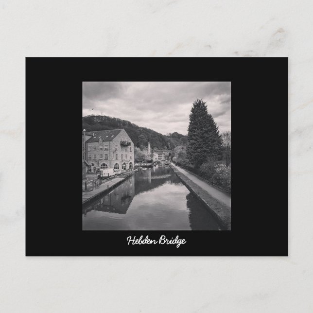 Postal Puente Hebden (Anverso)