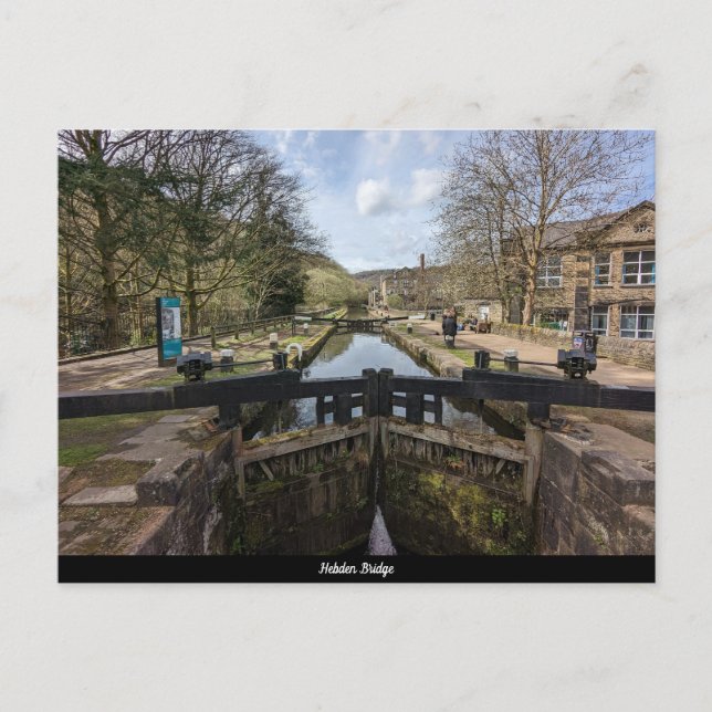 Postal Puente Hebden (Anverso)