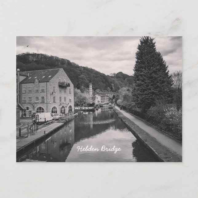 Postal Puente Hebden (Anverso)