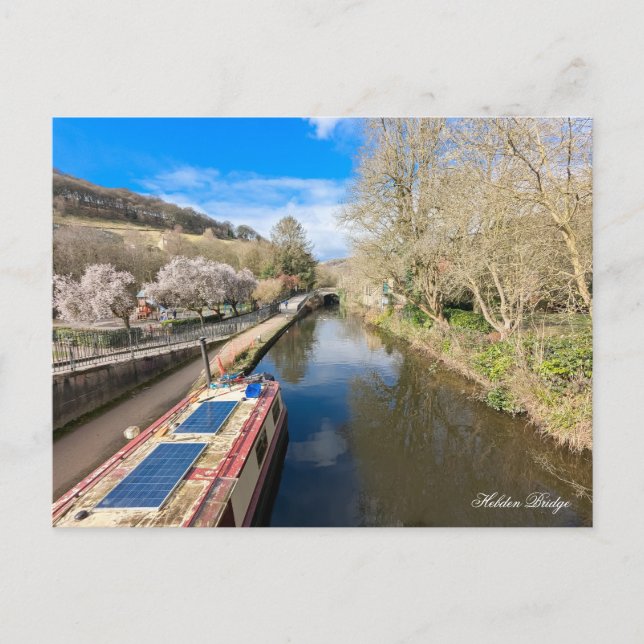 Postal Puente Hebden (Anverso)