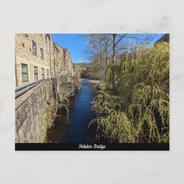Postal Puente Hebden (Anverso)