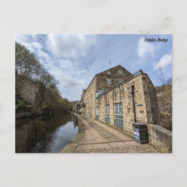 Postal Puente Hebden (Anverso)