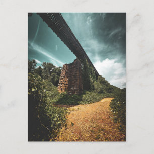Postal Puente Histórico de Ferrocarril sobre el Río Alcov
