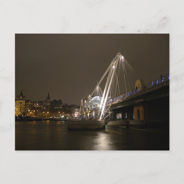 Postal Puente Hungerford (Anverso)