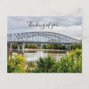 Postal Puente Jeff City Pensando En Tu Postcard