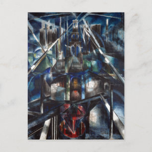Postal Puente Joseph Stella Brooklyn