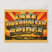 Puente Lake Overholser Acero Cercha Arte Oklahoma