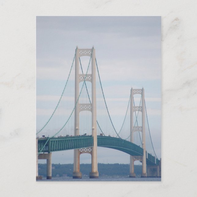Postal puente mackinac (Anverso)