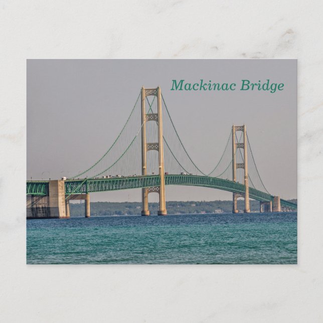 Postal Puente Majestic Mackinac (Anverso)