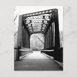 Postal Puente metalizado