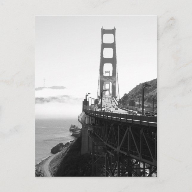 Postal Puente Misty Golden Gate V (Anverso)
