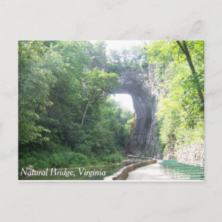 Postal Puente natural