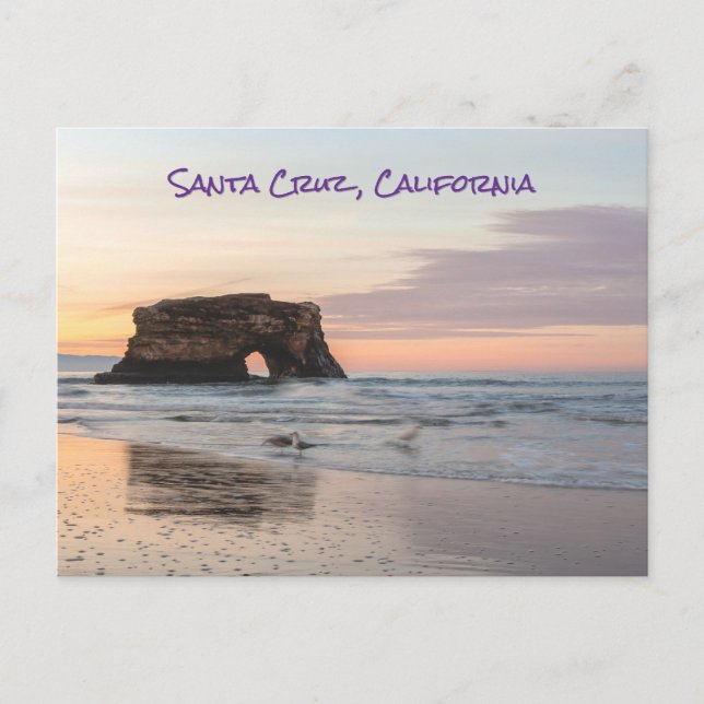 Postal Puente natural (Anverso)