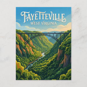 Postal Puente New River Gorge USA