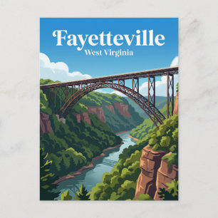 Postal Puente New River Gorge USA