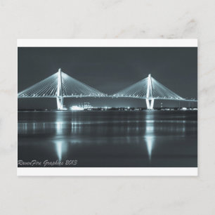Postal Puente nocturno