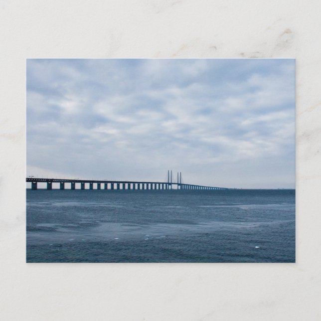Postal Puente Oresund (Anverso)