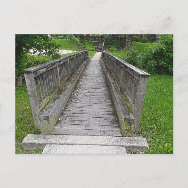 Postal Puente peatonal (Anverso)